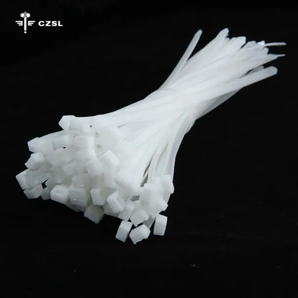 Nylon cable ties used in industrial projects